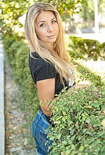 Ukrainian mail order bride Diana from Nikolaev with blonde hair and blue eye color - image 7