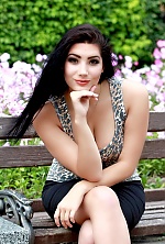 Ukrainian mail order bride Tanya from Kyiv with black hair and hazel eye color - image 8