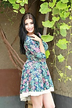 Ukrainian mail order bride Tanya from Kyiv with black hair and hazel eye color - image 5