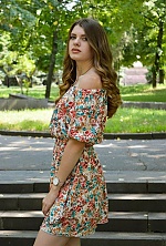 Ukrainian mail order bride Oksana from Lugansk with light brown hair and green eye color - image 6