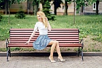 Ukrainian mail order bride Marina from Kyiv with blonde hair and blue eye color - image 3