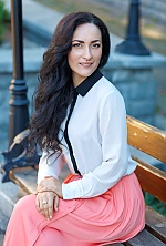 Ukrainian mail order bride Yana from Kiev with black hair and brown eye color - image 9