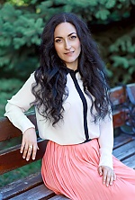 Ukrainian mail order bride Yana from Kiev with black hair and brown eye color - image 2