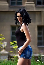 Ukrainian mail order bride Olesya from Chelyabinsk with black hair and green eye color - image 8