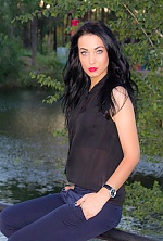 Ukrainian mail order bride Olesya from Chelyabinsk with black hair and green eye color - image 6