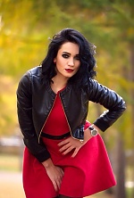 Ukrainian mail order bride Olesya from Chelyabinsk with black hair and green eye color - image 9