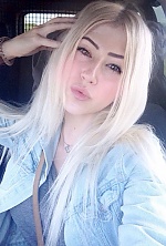 Ukrainian mail order bride Mishel from Kiev with blonde hair and green eye color - image 6