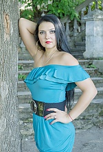 Ukrainian mail order bride Alena from Nikolaev with black hair and grey eye color - image 12