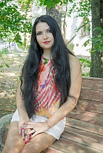 Ukrainian mail order bride Alena from Nikolaev with black hair and grey eye color - image 2