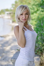 Ukrainian mail order bride Valeriya from Nikolaev with blonde hair and green eye color - image 13