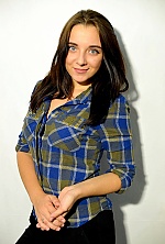 Ukrainian mail order bride Anna from Yuzhnoukrainsk with black hair and blue eye color - image 10