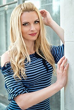 Ukrainian mail order bride Nina from Kiev with blonde hair and blue eye color - image 8