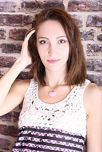 Ukrainian mail order bride Anna from Kiev with light brown hair and green eye color - image 5