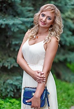 Ukrainian mail order bride Galina from Kiev with blonde hair and blue eye color - image 9