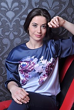 Ukrainian mail order bride Irina from Zeleznogorsk with black hair and brown eye color - image 7