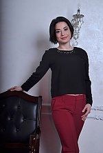 Ukrainian mail order bride Irina from Zeleznogorsk with black hair and brown eye color - image 5