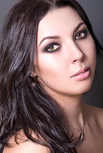 Ukrainian mail order bride Alina from Dnipro with brunette hair and green eye color - image 4