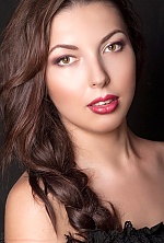 Ukrainian mail order bride Alina from Dnipro with brunette hair and green eye color - image 3