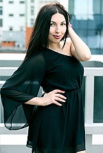 Ukrainian mail order bride Alina from Dnipro with brunette hair and green eye color - image 2