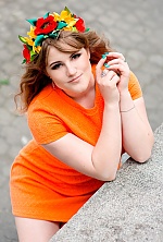 Ukrainian mail order bride Olesya from Cherkassy with light brown hair and green eye color - image 6