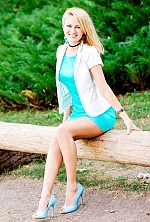 Ukrainian mail order bride Yana from Cherkassy with blonde hair and blue eye color - image 5