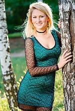 Ukrainian mail order bride Yana from Cherkassy with blonde hair and blue eye color - image 18