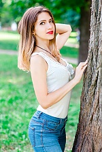 Ukrainian mail order bride Zhane from Cherkassy with light brown hair and green eye color - image 11