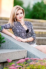 Ukrainian mail order bride Anna from Cherkassy with blonde hair and blue eye color - image 13