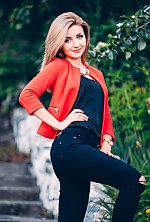 Ukrainian mail order bride Anna from Cherkassy with blonde hair and blue eye color - image 2