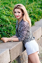 Ukrainian mail order bride Anna from Cherkassy with blonde hair and blue eye color - image 10