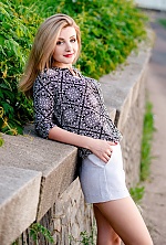 Ukrainian mail order bride Anna from Cherkassy with blonde hair and blue eye color - image 11
