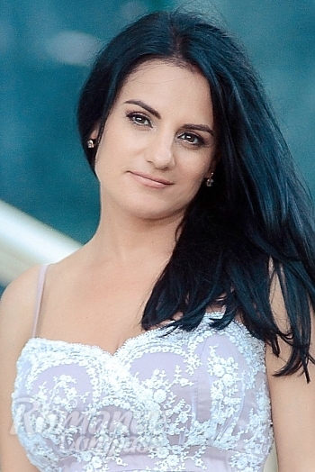 Ukrainian mail order bride Ekaterina from Odessa with black hair and brown eye color - image 1