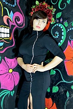 Ukrainian mail order bride Oksana from Odessa with brunette hair and green eye color - image 12
