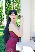 Ukrainian mail order bride Elizaveta from Kharkov with black hair and green eye color - image 3