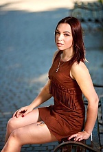 Ukrainian mail order bride Anna from Nikolaev with light brown hair and hazel eye color - image 6