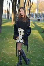 Ukrainian mail order bride Vladislava from Dnipro with auburn hair and brown eye color - image 5