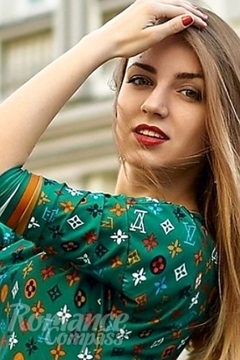 Ukrainian mail order bride Tatyana from Kiev with blonde hair and green eye color - image 1