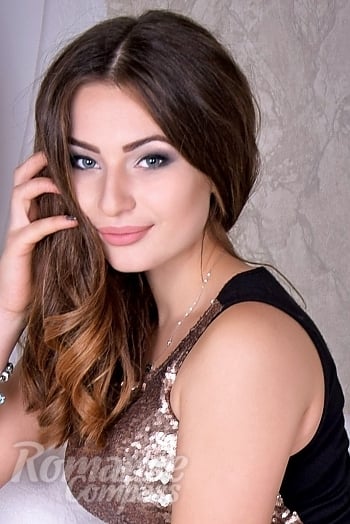 Ukrainian mail order bride Marina from Kharkov with light brown hair and brown eye color - image 1