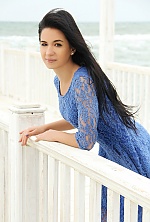 Ukrainian mail order bride Ekaterina from Odessa with black hair and hazel eye color - image 4