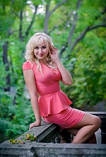 Ukrainian mail order bride Yulia from Nikolaev with blonde hair and grey eye color - image 5