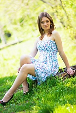 Ukrainian mail order bride Viktoria from Nikolaev with brunette hair and hazel eye color - image 3