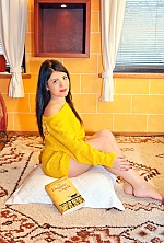 Ukrainian mail order bride Kristina from Nikopol with brunette hair and green eye color - image 4
