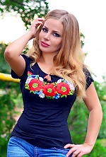 Ukrainian mail order bride Anna from Odessa with blonde hair and green eye color - image 5