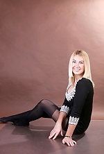 Ukrainian mail order bride Viktoria from Nova Kachovka with blonde hair and blue eye color - image 8