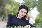 Ukrainian mail order bride Valentina from Nova Kachovka with black hair and brown eye color - image 7