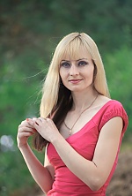 Ukrainian mail order bride Yuliya from Kiev with blonde hair and blue eye color - image 6