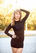 Ukrainian mail order bride Liliya from Kharkov with light brown hair and blue eye color - image 3
