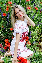 Ukrainian mail order bride Lyudmila from Rivne with blonde hair and blue eye color - image 3