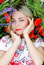 Ukrainian mail order bride Lyudmila from Rivne with blonde hair and blue eye color - image 2