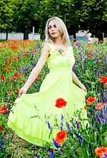 Ukrainian mail order bride Lyudmila from Rivne with blonde hair and blue eye color - image 8